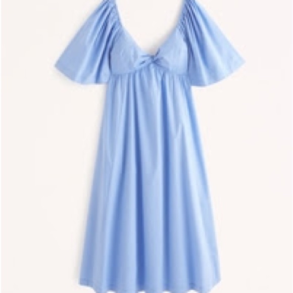Abercrombie & Fitch Dresses & Skirts - Light Blue Short Sleeve Dress